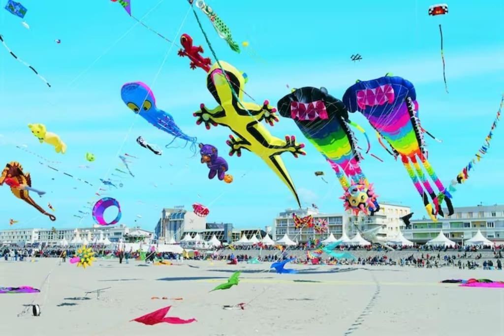 Cozy D'Opale Charmant T1 Bord De Mer Cour Privee Et Clot Wifi 3 Pers Animaux Acceptes Gratuit Lejlighed Berck Eksteriør billede